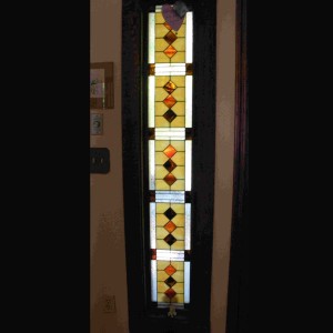 stained glass window sidelight privacy color     